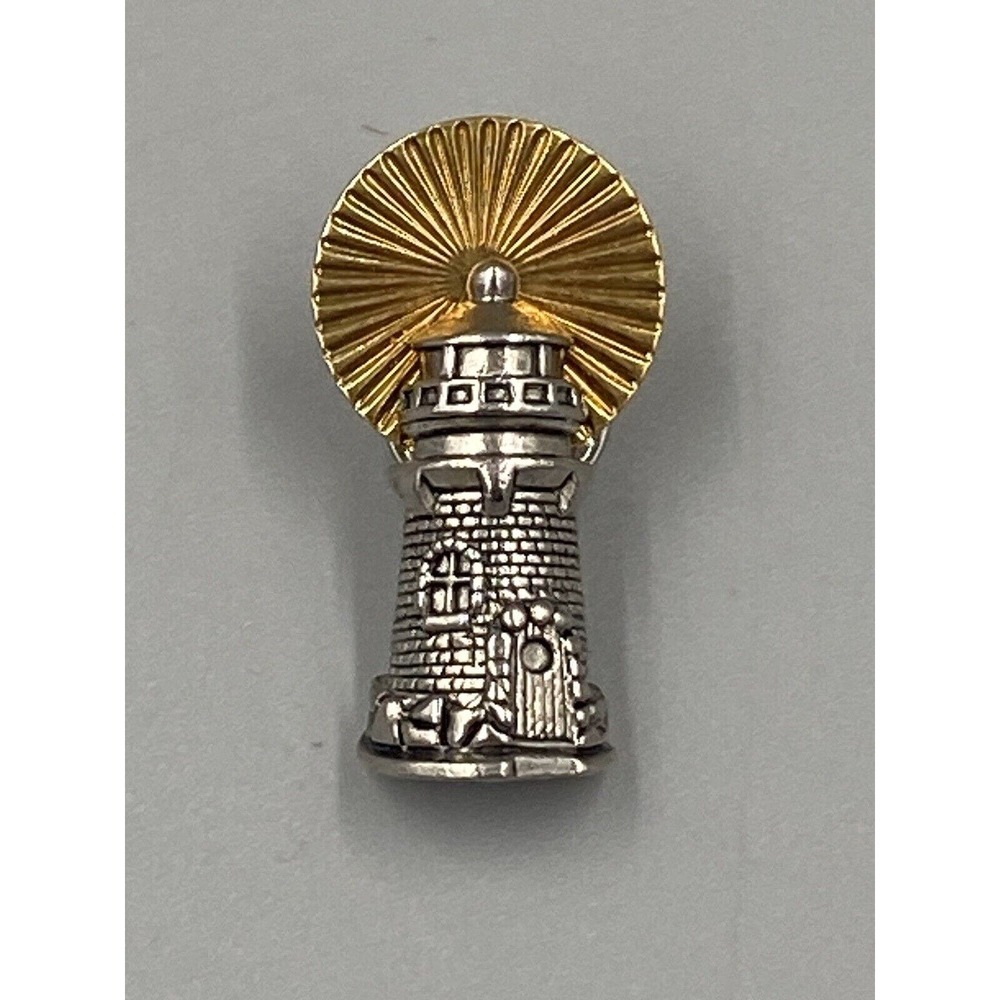 Avon Lighthouse‎ Light House Lapel Hat Pin Brooch